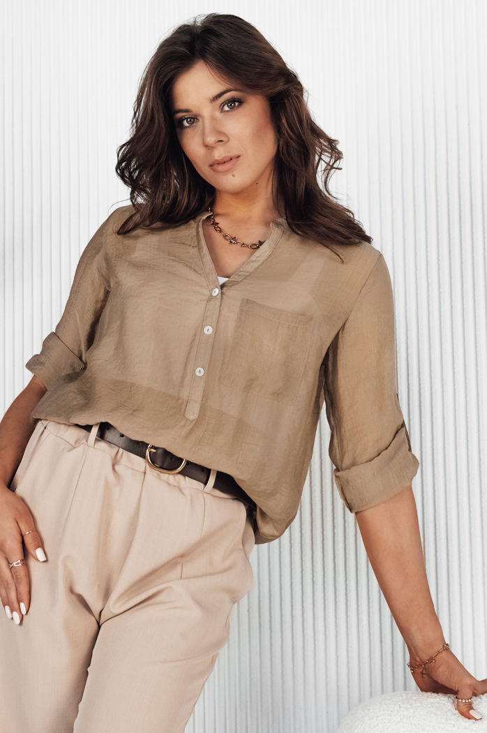 Koszula damska LUNA khaki Dstreet RY2324