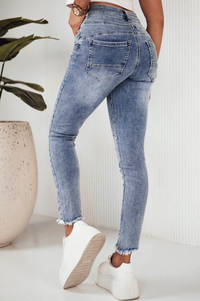 Spodnie damskie jeansowe GINA niebieskie Dstreet UY1860