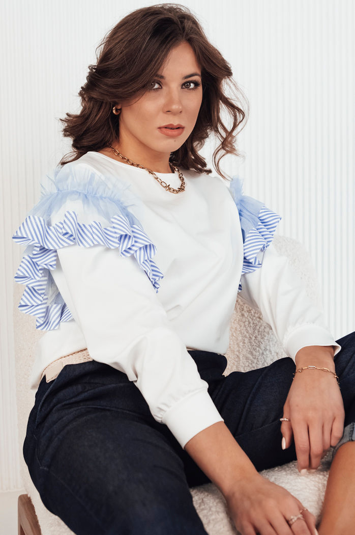 Bluza damska FALGIT ecru Dstreet BY1264