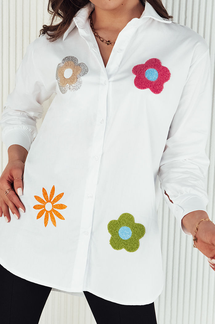 Koszula damska FLIADO biała Dstreet DY0394