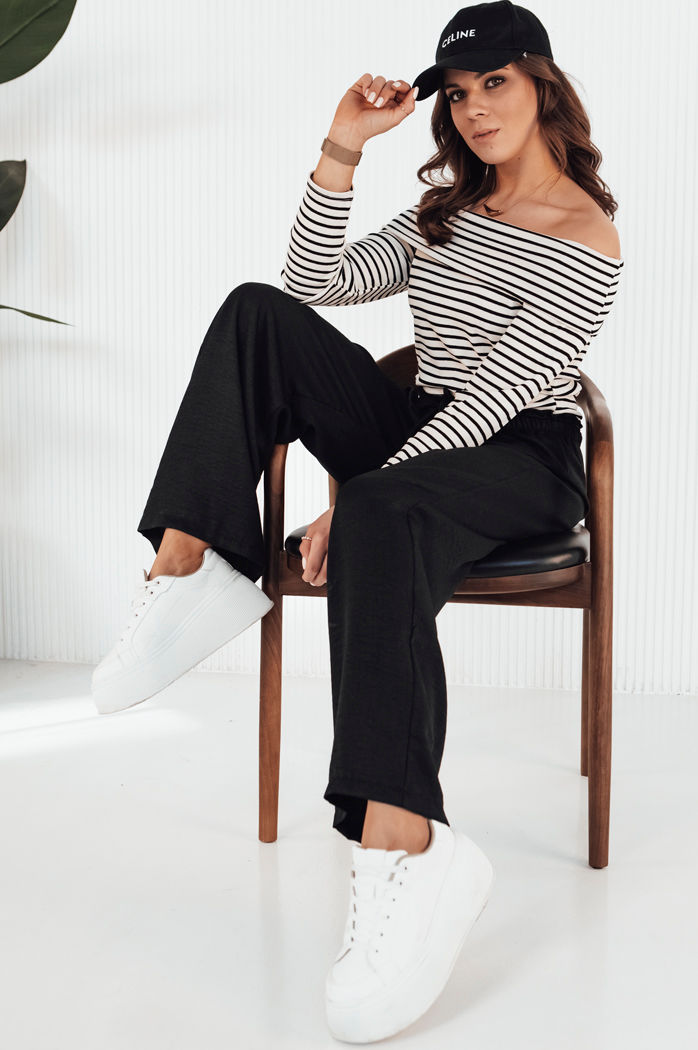 Bluzka damska hiszpanka TESSO czarna Dstreet RY2352