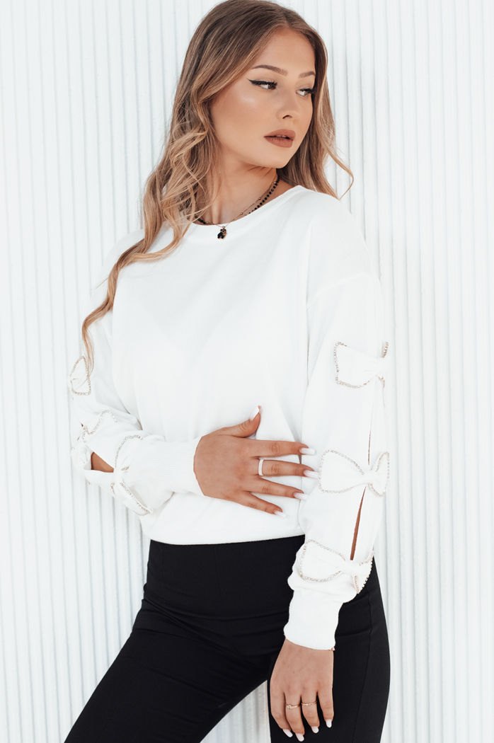 Sweter damski RILON biały Dstreet MY2298