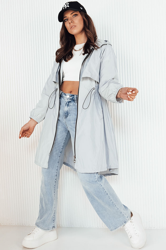 Kurtka damska parka WOLINA szara Dstreet TY4153