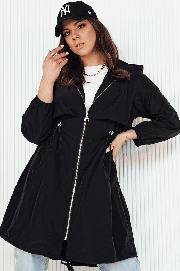 Kurtka damska parka WOLINA czarna Dstreet TY4154