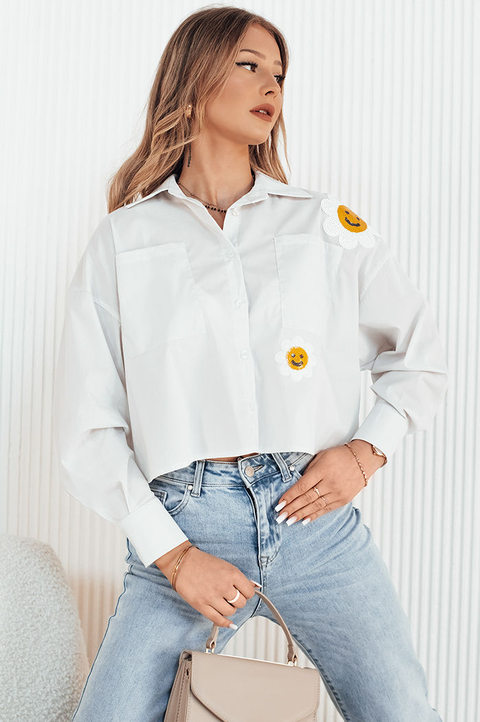 Koszula damska MISUN szara Dstreet DY0409