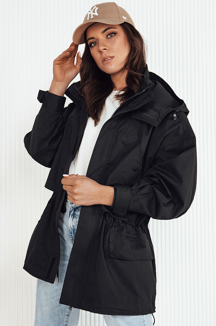 Kurtka damska parka MINESSA czarna Dstreet TY4156