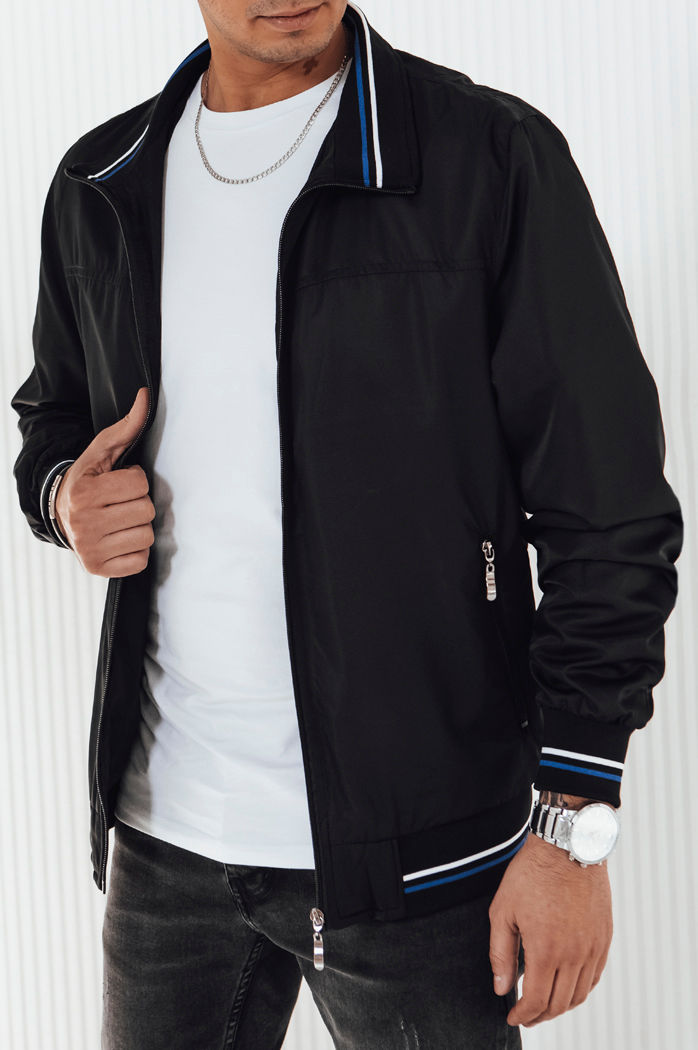 Kurtka męska przejściowa czarna Dstreet TX4675