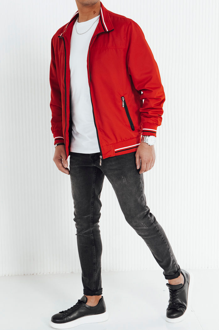 Kurtka męska przejściowa czerwona Dstreet TX4676