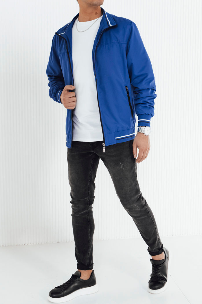 Kurtka męska przejściowa niebieska Dstreet TX4677