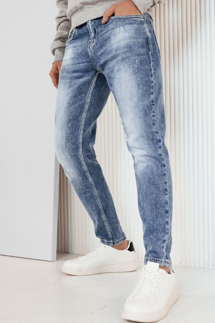 Spodnie męskie jeansowe niebieskie Dstreet UX4187
