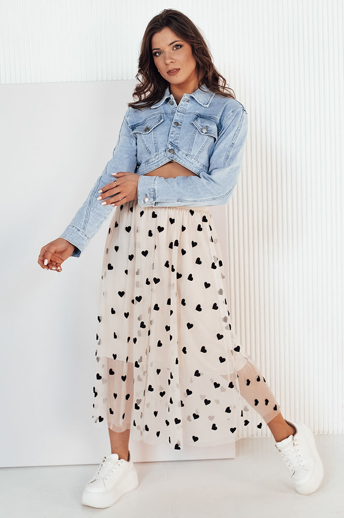 Kurtka damska jeansowa SHOLIN niebieska Dstreet TY4168