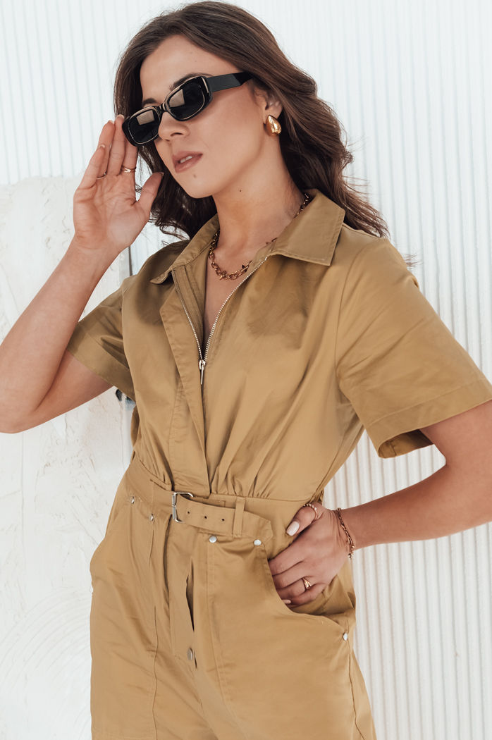 Kombinezon FAYSOL kamelowy Dstreet EY2457