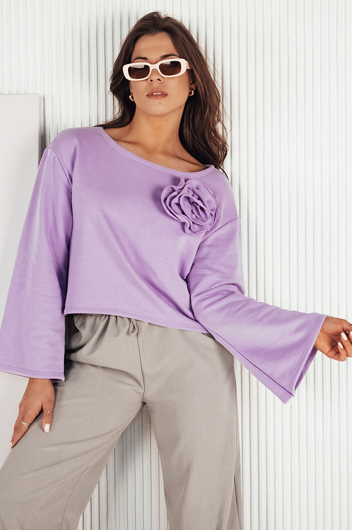 Bluza damska ARNES jagodowa Dstreet RY2428