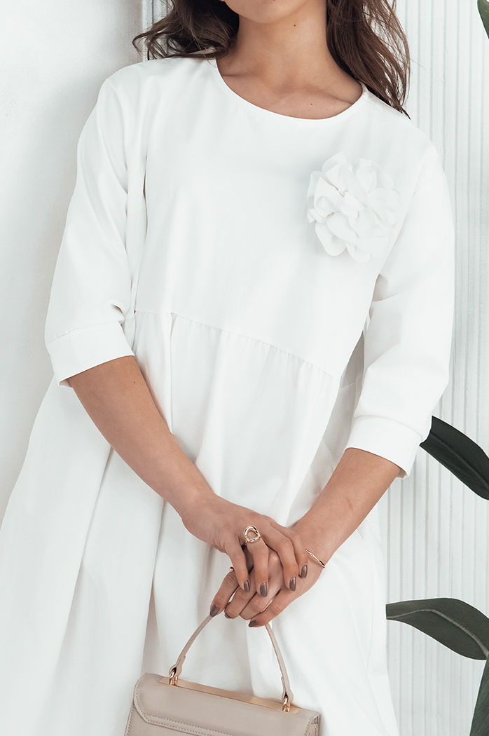 Sukienka NALERA biała Dstreet EY2462