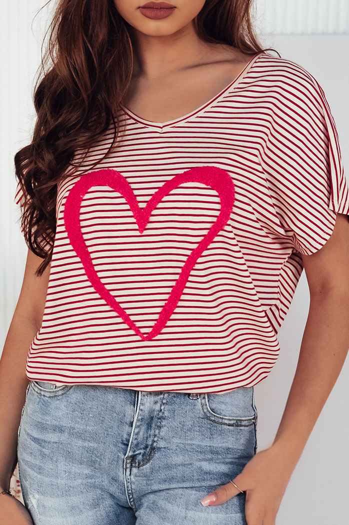 Bluzka damska GATOCI ecru Dstreet RY2440