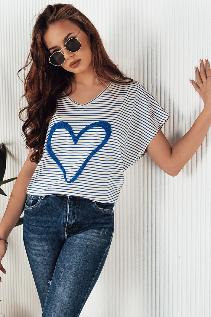 Bluzka damska GATOCI ecru Dstreet RY2441