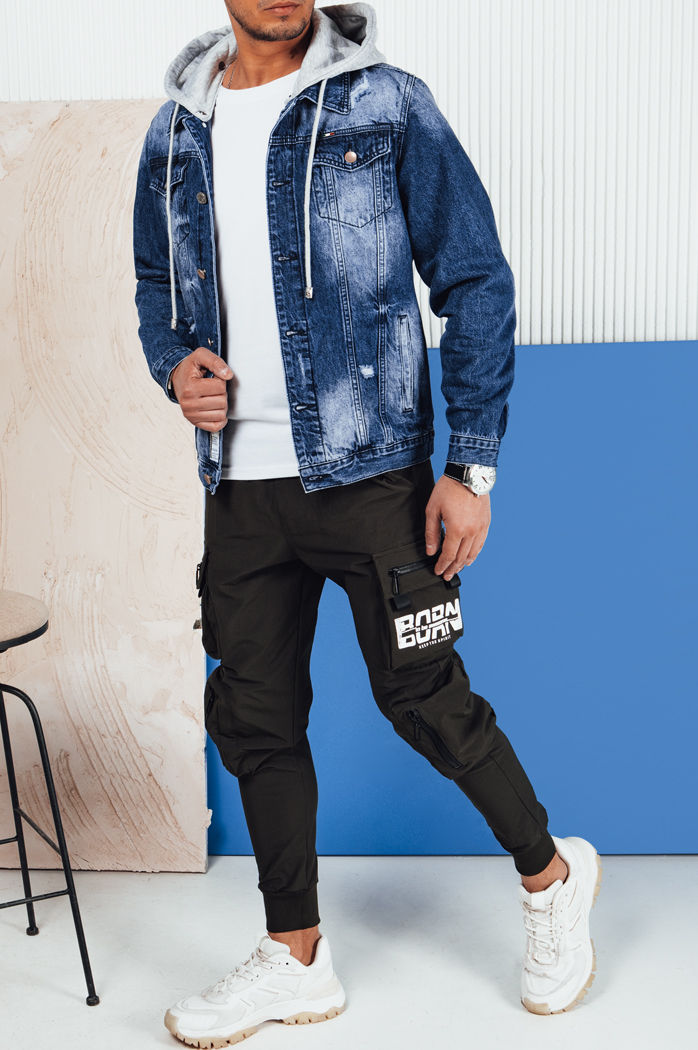 Kurtka męska jeansowa granatowa Dstreet TX4690