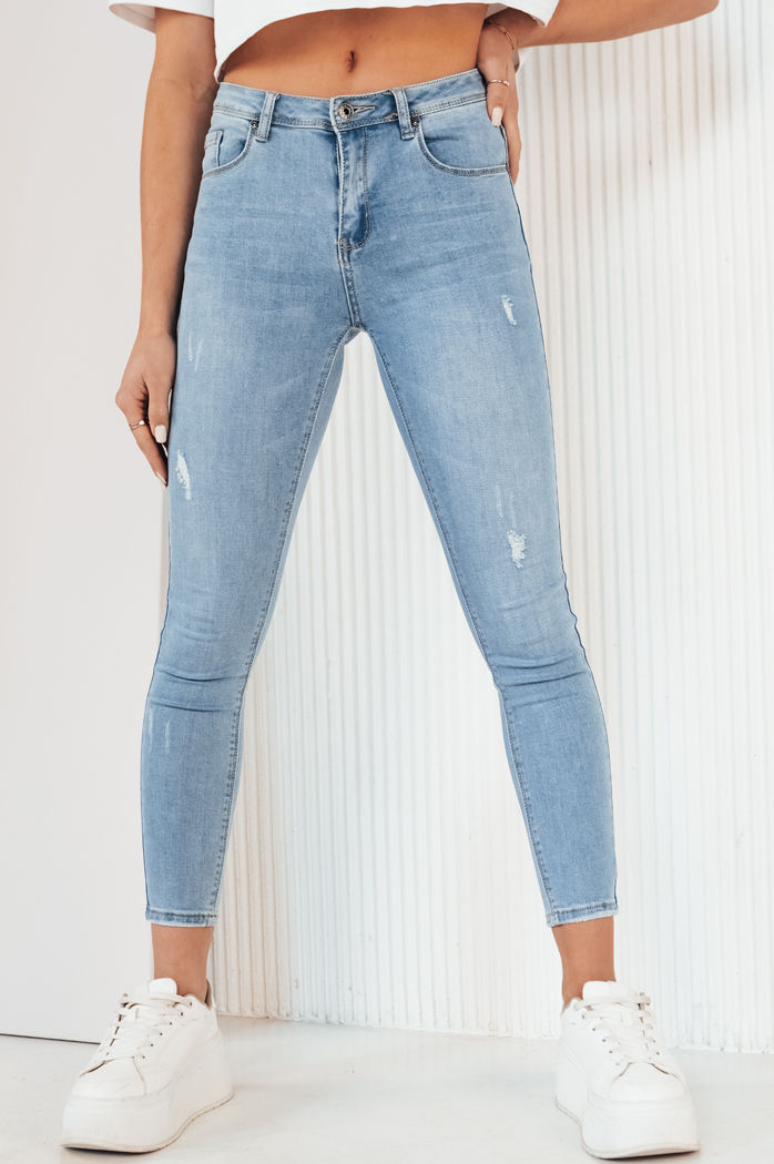 Spodnie damskie jeansowe GRISEL niebieskie Dstreet UY1979