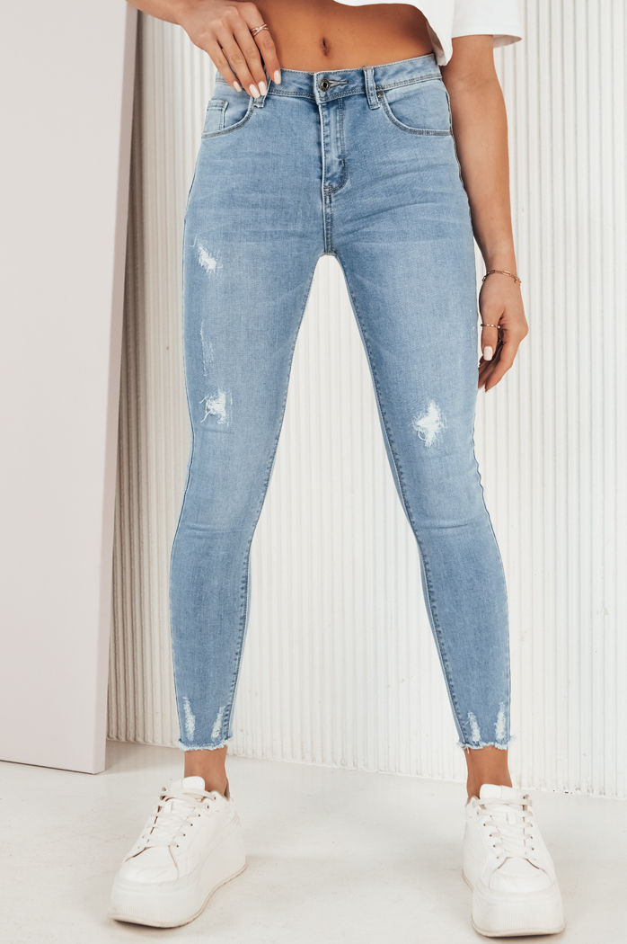 Spodnie damskie jeansowe BAREME niebieskie Dstreet UY1984