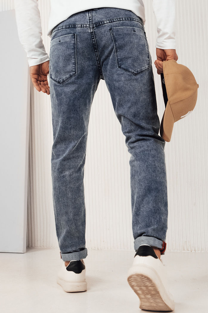 Spodnie męskie jeansowe granatowe Dstreet UX4234