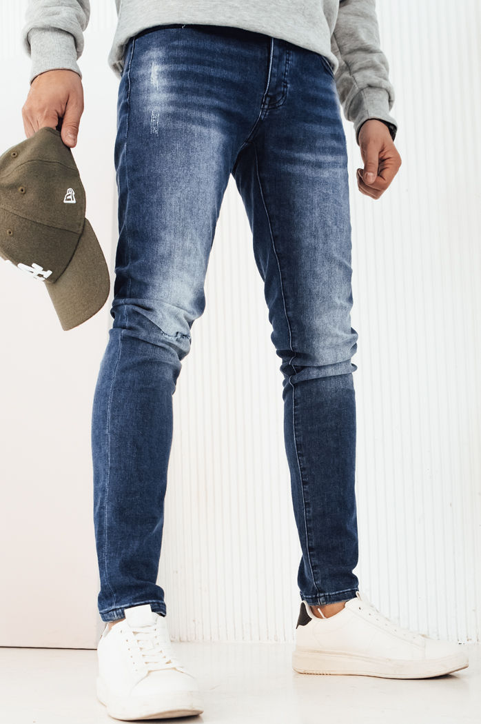 Spodnie męskie jeansowe niebieskie Dstreet UX4242