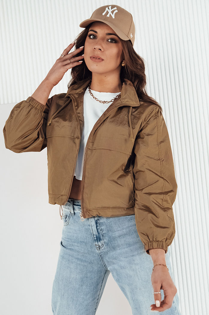 Kurtka przejściowa damska GRAUS brązowe Dstreet TY4235