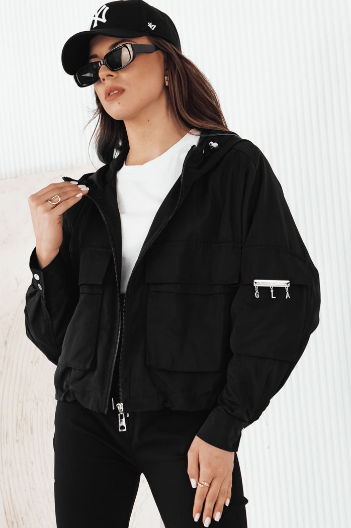 Kurtka przejściowa damska BUNOL czarna Dstreet TY4254