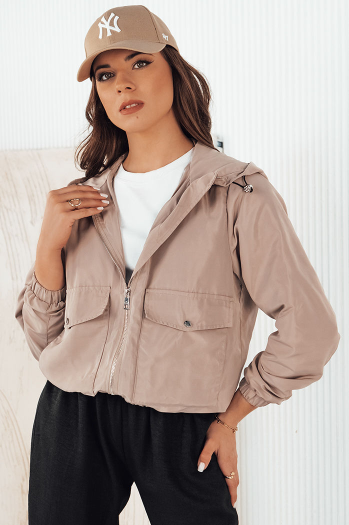 Kurtka przejściowa damska BELIJ beżowa Dstreet TY4255