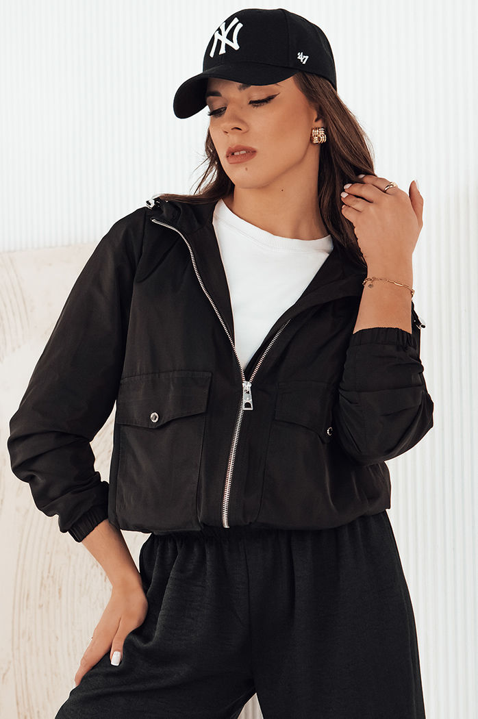 Kurtka przejściowa damska BELIJ czarna Dstreet TY4256