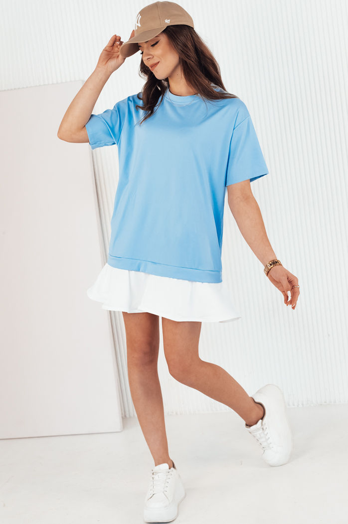 Sukienka PULLER błękitna Dstreet EY2480