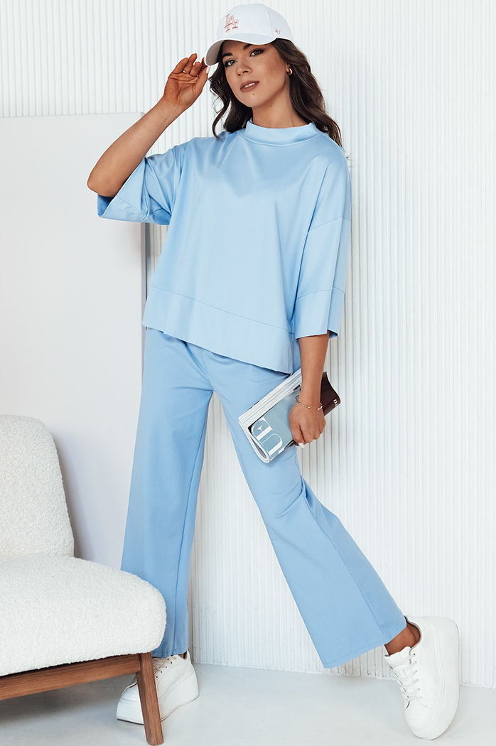 Bluzka damska CHARMA błękitna Dstreet RY2474