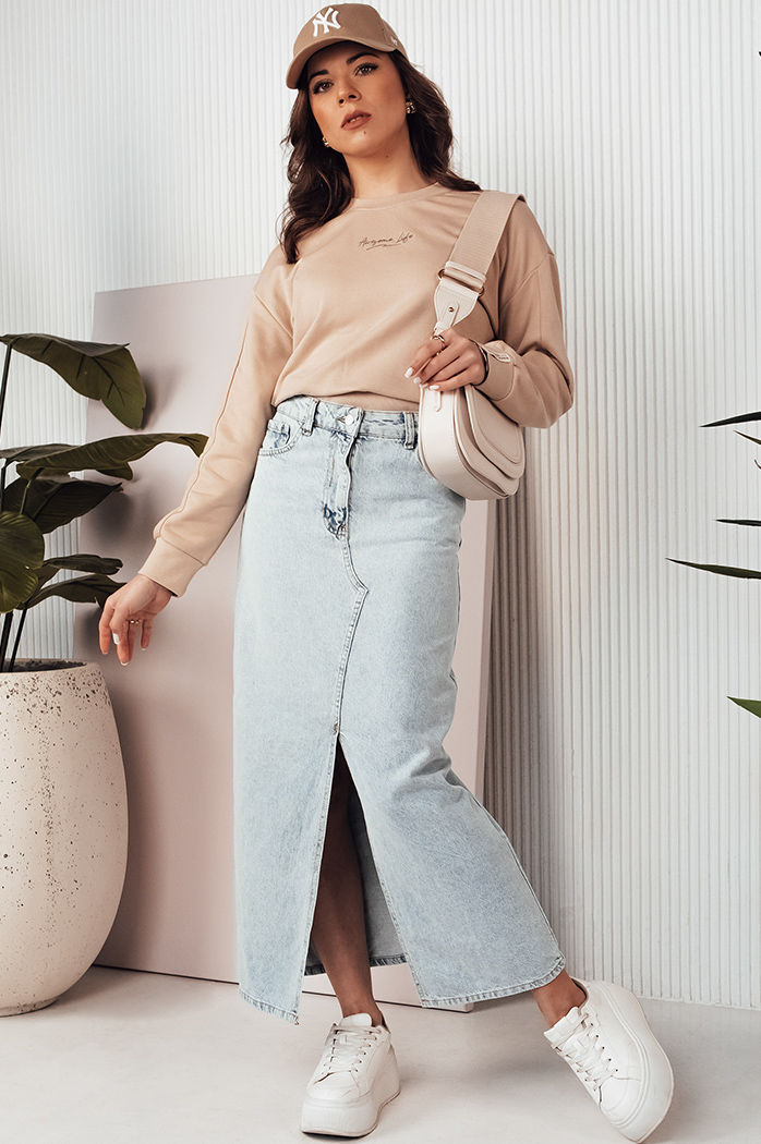 Spódnica jeansowa VIRTON niebieska Dstreet CY0441