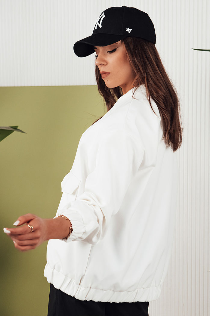 Kurtka przejściowa damska QUESI ecru Dstreet TY4293