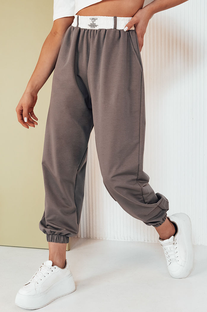 Spodnie damskie MINAM szare Dstreet UY2014