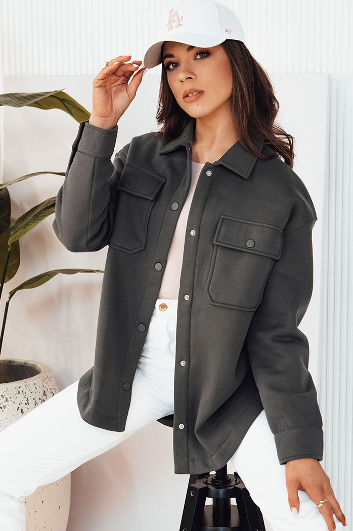 Kurtka damska przejściowa VELARA grafitowa Dstreet TY4300