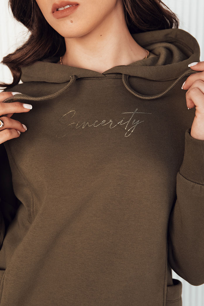 Bluza damska ALIEENS brązowa Dstreet BY1278