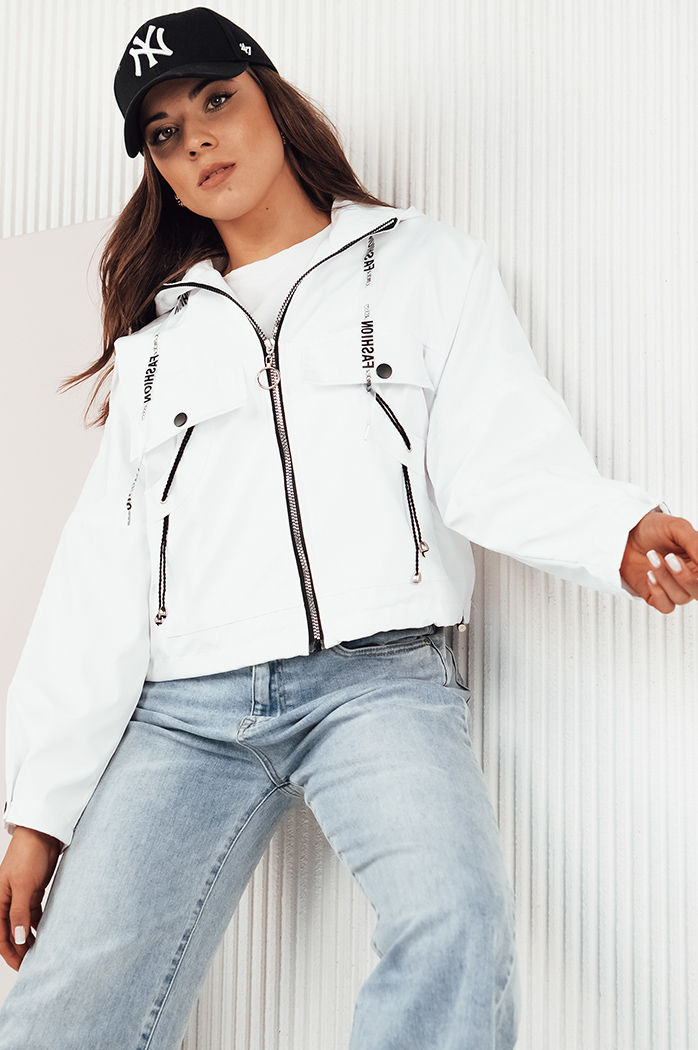 Kurtka przejściowa damska FERTI biała Dstreet TY4303