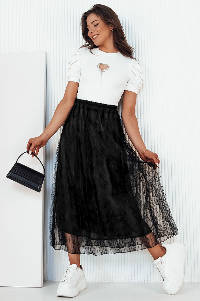 Spódnica tiulowa FLISS czarna Dstreet CY0447