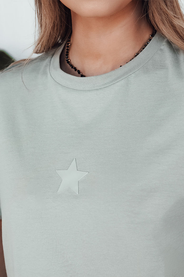 T-shirt damski STARZ miętowy Dstreet RY2544