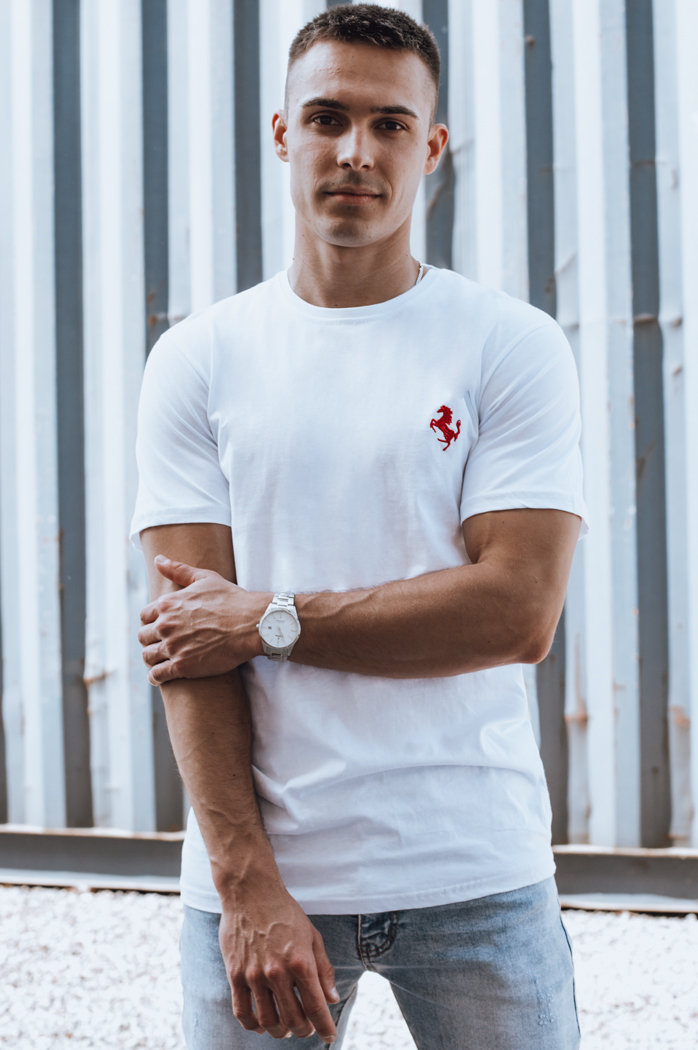 Koszulka męska biała Dstreet RX5564