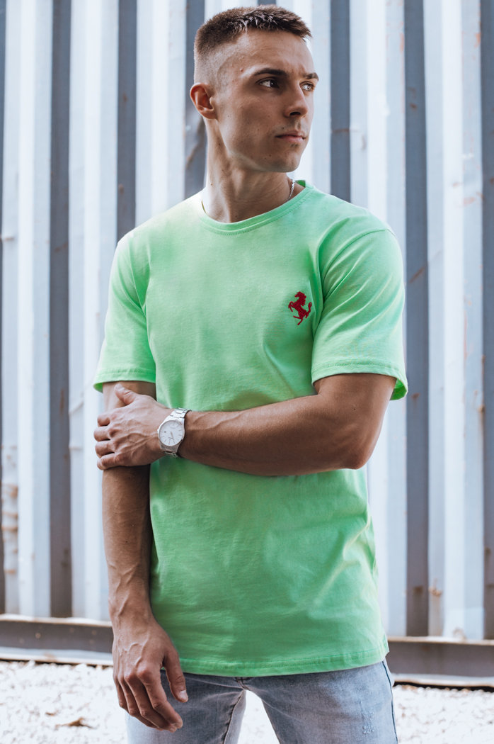 Koszulka męska miętowa Dstreet RX5565