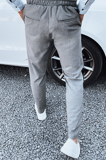 Spodnie męskie chinosy ciemnoszare Dstreet UX4388