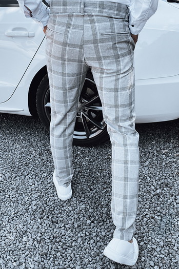 Spodnie męskie jasnoszare Dstreet UX4405