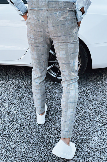 Spodnie męskie jasnoszare Dstreet UX4407