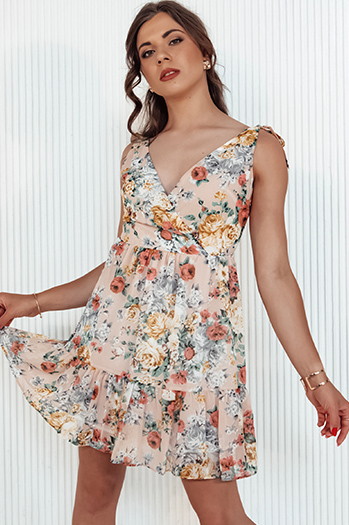 Sukienka LAVENDEL różowa Dstreet EY2504