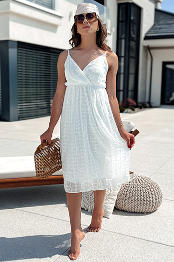 Sukienka SIENA biała Dstreet EY2505