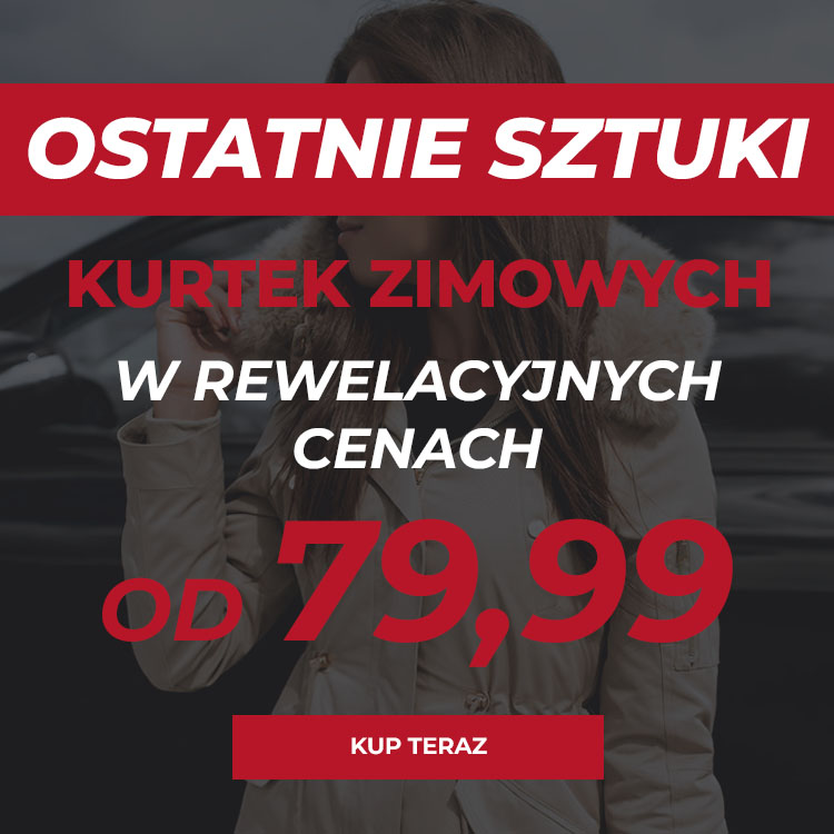 Ostatnie sztuki kurtek zimowych od 79,99