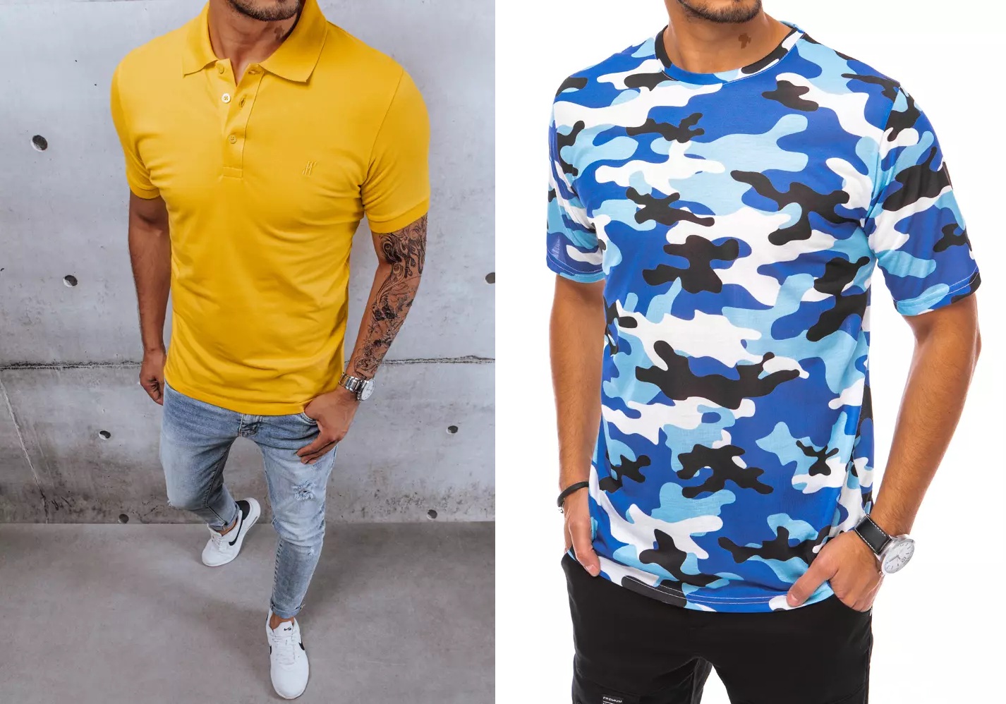 Jakie koszulki męskie są modne w sezonie lato 2022?