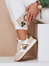 Sportowe sneakersy damskie EASYSTEP beżowe Dstreet ZY0624