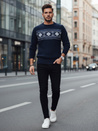 Sweter męski granatowy Dstreet WX2277